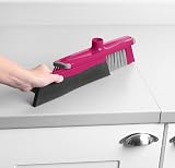 Kleeneze KL076113EU7 2 in 1 Sweeping Brush with 130 cm Handle Pink Grey view 7