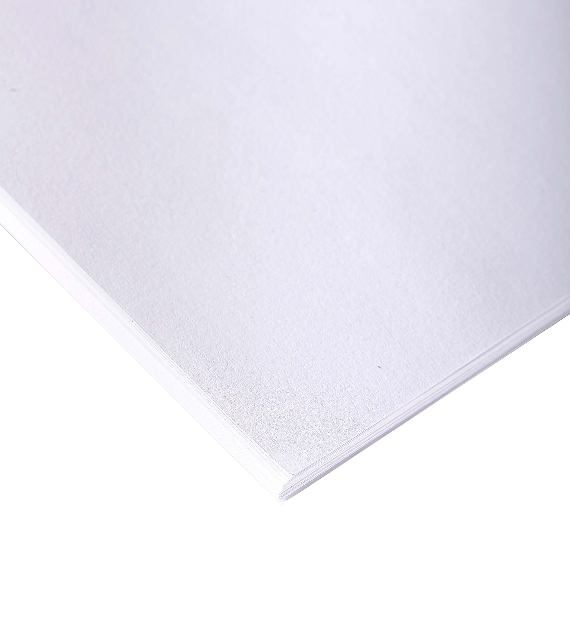 Clairefontaine - Ref 37280C - White Drawing Sketch Paper (Pack of 25 Sheets) - A2 (42 x 59.4cm) - 120gsm Paper, pH Neutral, Acid Free, Suitable for Sketching & Drawing