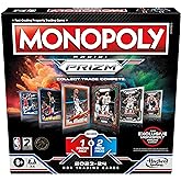 Monopoly Prizm: NBA 2nd Edition Board Game | Monopoly Game with 2023-24 Panini NBA Trading Cards | Ages 8 and Up | 2 to 4 Players | Basketball Games