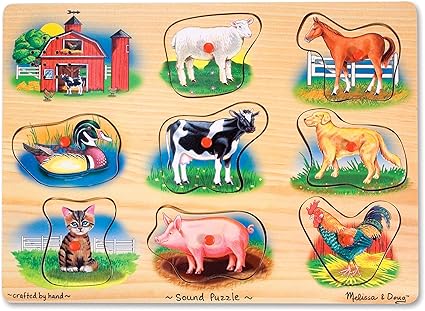 melissa and doug farm sound puzzle