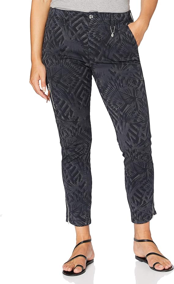 MAC Jeans Damen Rich Cargo Cotton Straight Jeans Amazon.de Bekleidung