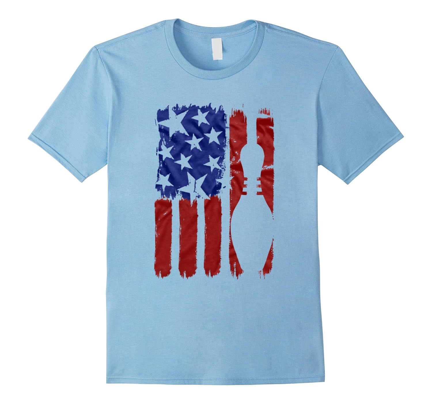 Bowling American Flag League Team T-Shirt-PL – Polozatee