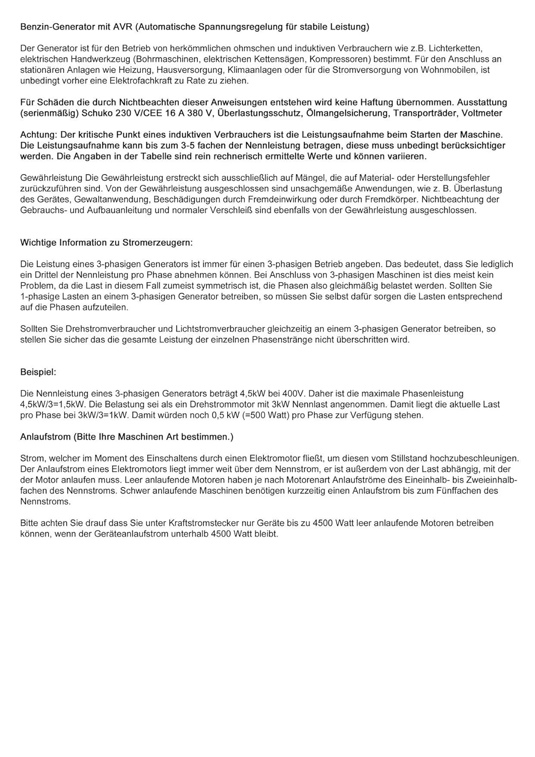 Benzin Stromerzeuger 5500w Mit Radsatz Notstromaggregat