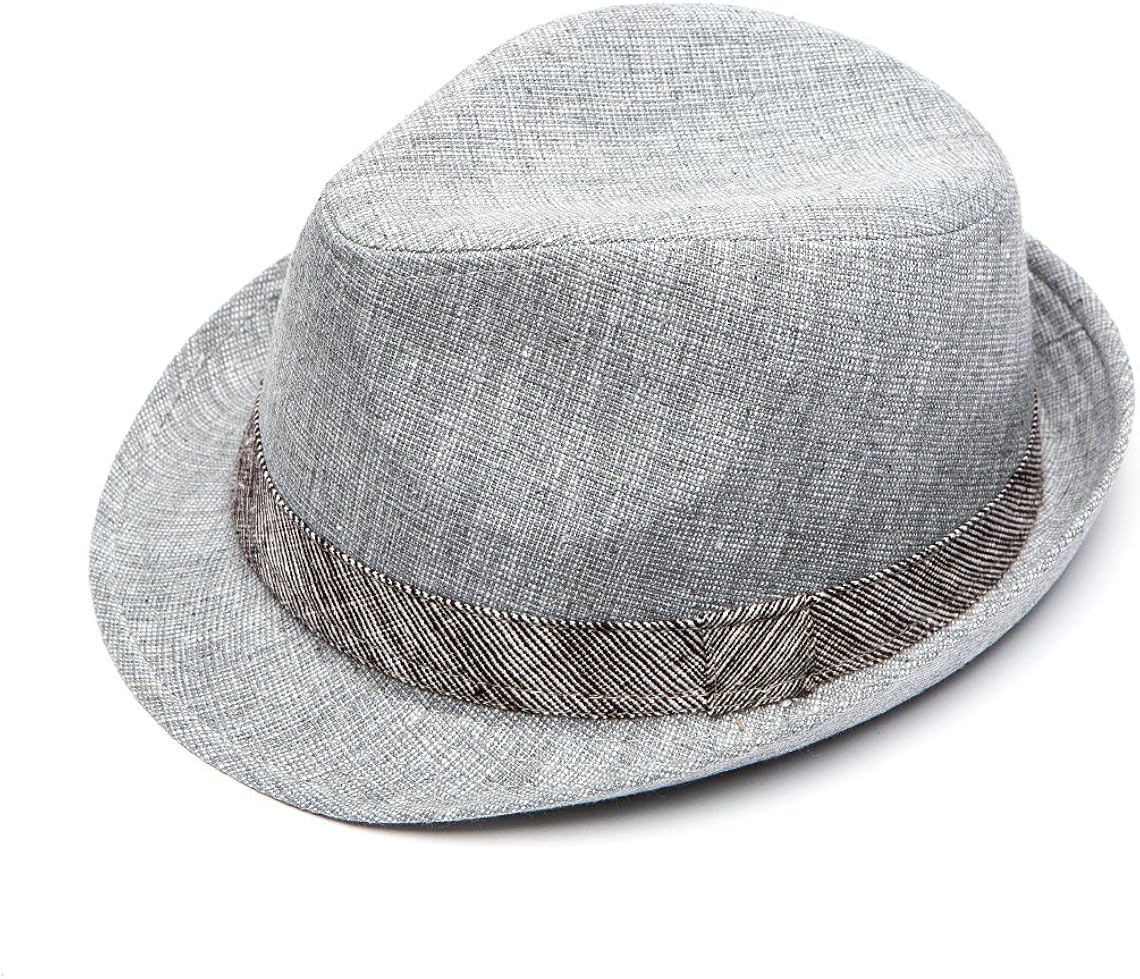 white trilby hat mens
