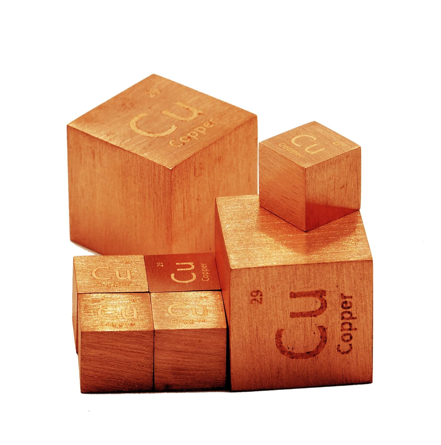 Copper Metal 10mm Density Cube 99.95 Pure Amazon.co.uk Business