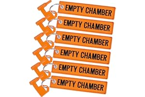GLKTRS Universal Chamber Safety Flags for Rifles and Handguns with Bright Color Tags - Essential Gun Safety Accessories