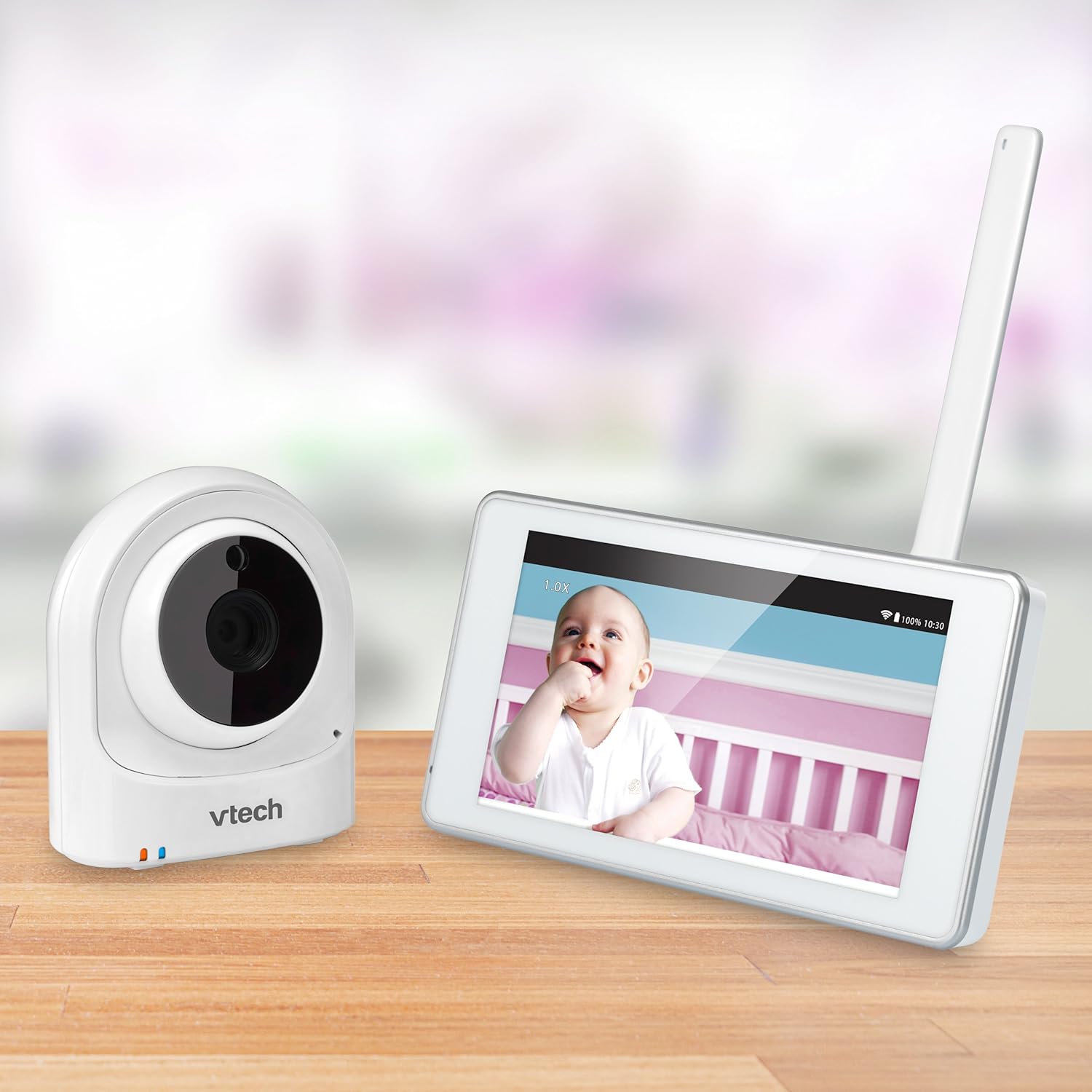 VTech VM991 Expandable HD Video Baby Monitor with WiFi and Pan & Tilt