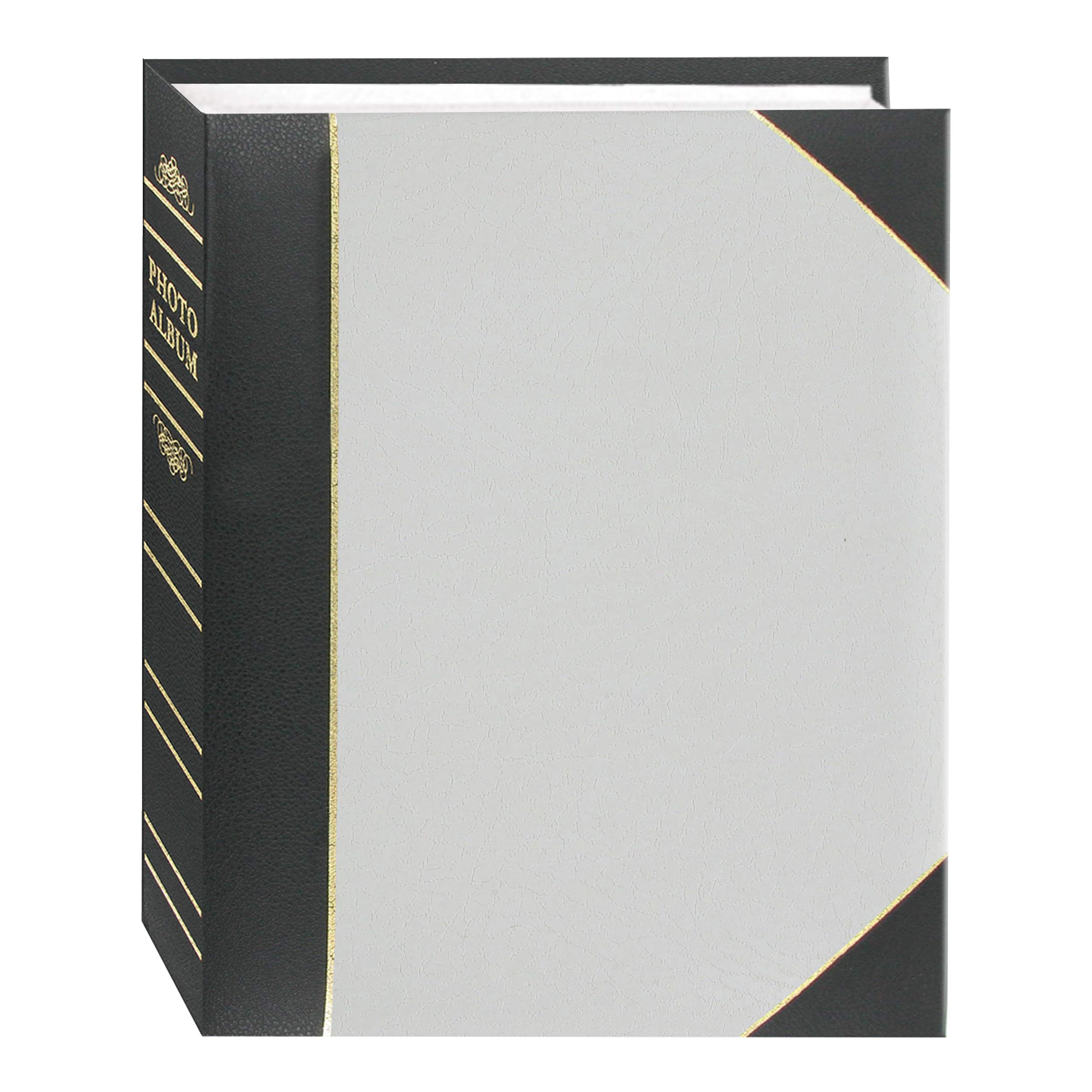 Pioneer Photo Albums BT-46/W 200 Pocket Ledger Le Memo Photo Album, White