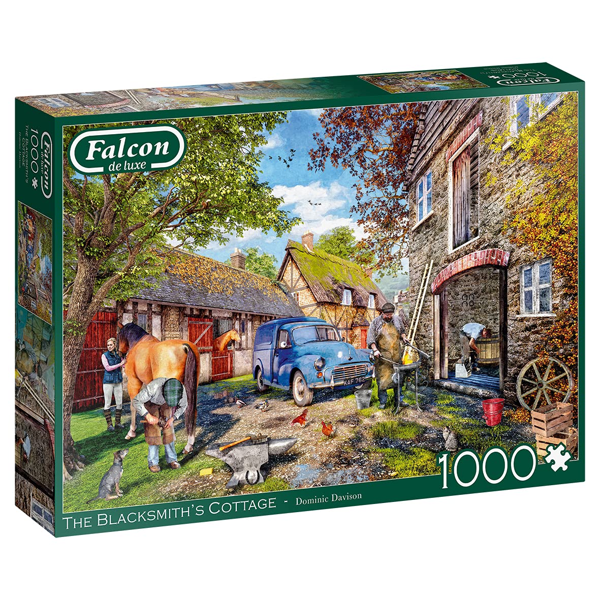 Jumbo, Falcon de luxe - The Blacksmiths’ Cottage, Jigsaw Puzzles for Adults, 1,000 piece