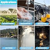 ROGONPDK 370W 24V Submersible Deep Well Pump Solar Water Extraction Irrigation view 4