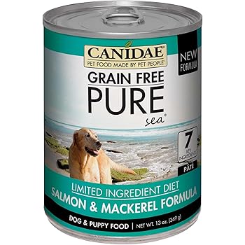 CANIDAE Grain Free PURE Sea Dog Wet Formula with Salmon