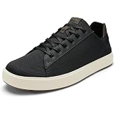 OluKai Men's Lae'ahi Lī NUI Mesh Sneakers with Wet Grip Rubber Sole | Leather eyestays, metal eyelets and a washable cushioned footbed add elevated structure to an easy everyday sneaker.