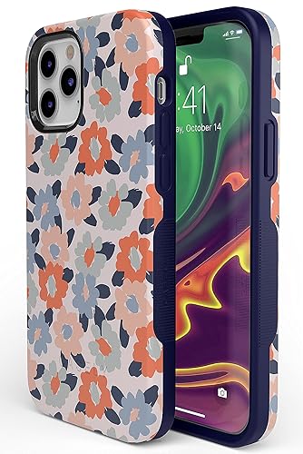花畑 | パステルフローラルケース - ボールド iPhone 13 花畑アートシェルiphoneケース／可愛いiphoneケースショップHolic