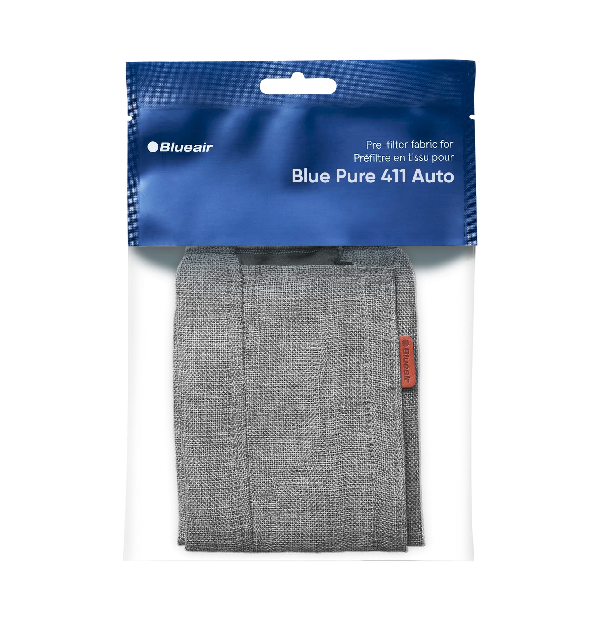 Photo 1 of BLUEAIR Blue Pure 411 Auto Gray Pre-Filter, Washable Fabric Traps Pollen, Pet Hair & Dust, Arctic Trail