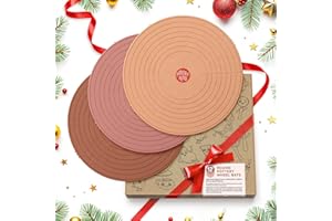 Pottery Head Pottery Bats for Pottery Wheel - Set of 3 Round 12" Pottery Wheel Bats with Guiding Lines - Clay Tools, Ceramic Tools & Pottery Wheel Accessories - New and Improved Version