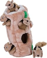 Outward Hound Squirrel Dog Toy Plush Hide & Seek XL Squeaky Toy view 5