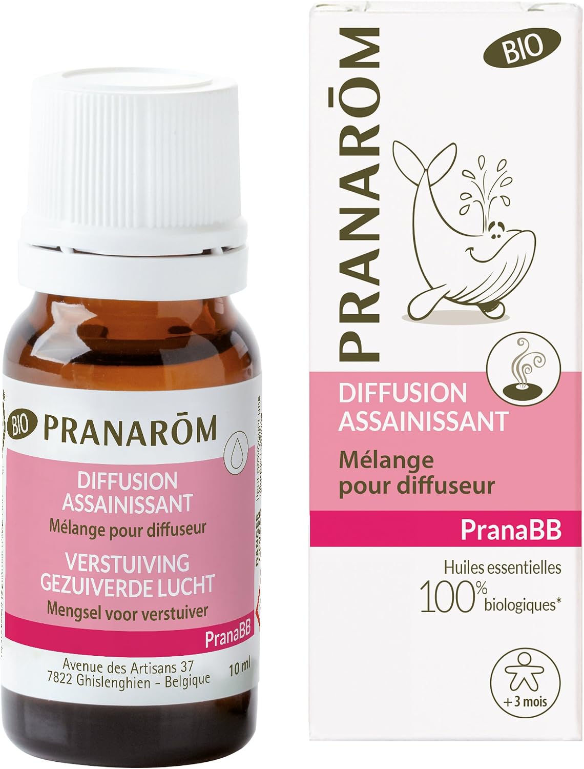 Pranarôm Prana BB Mixture for Diffuser Refresh The Air 10ml, 3.9500, 1 ml (Pack of 10)