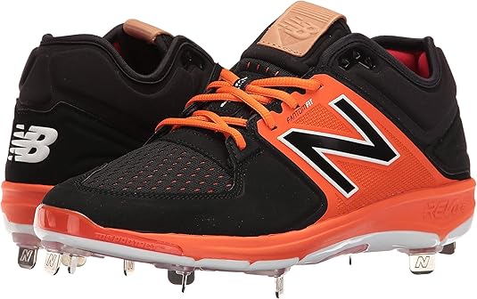 new balance men's m3000v3 mid metal cleats