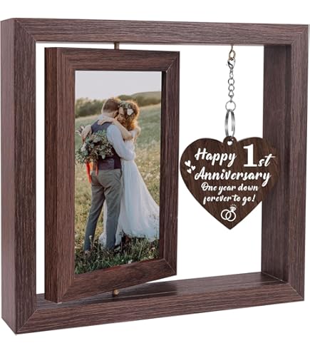 PERSONALISED Anniversary Engraved Photo Frame Gifts For Her Him Couples Wife EBa 2 thumbnail image