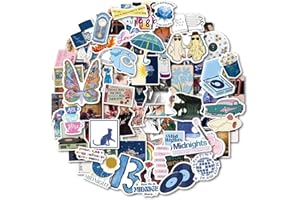 JMYUJX 200pcs TS Singer Stickers for Adult,Female Pop Country Folk Singer Album Stickers, Waterproof Vinyl Sticker for Water Bottle, Laptop,Party Favors