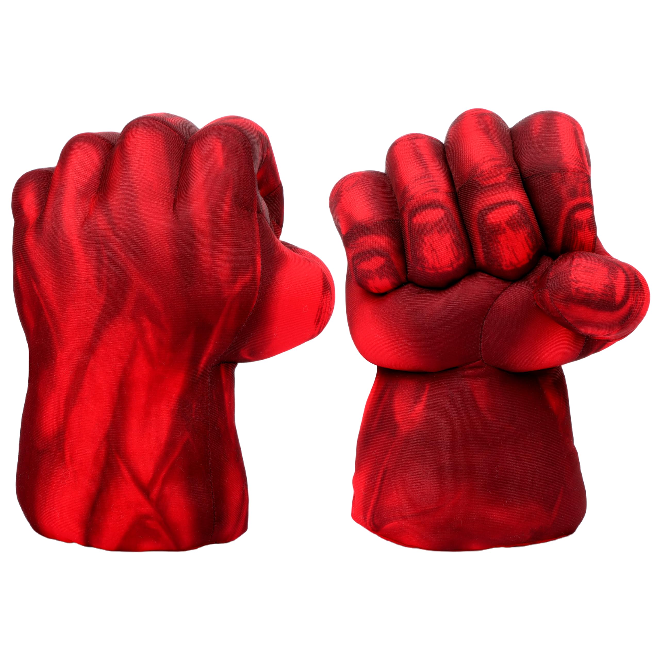 Photo 1 of Superhero Plush Gloves Soft Smash Hero Punch Gloves for Kids & Adults – Safe, Padded Design Inspires Creative Role?Play, Perfect for Costume, Party, Gift and Dress?Up Fun?Red?