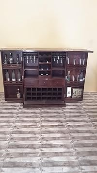 Shagun SA 7087 Bar Cabinet (Brown)