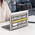 Beblau Shift PRO Adhesive Portable Tech Organizer for laptops, notebooks.. Backpack Insert | Computer Accessories, Office, Home & School, Working from Home Solution | Reusable | CHRISTMAS GIFT