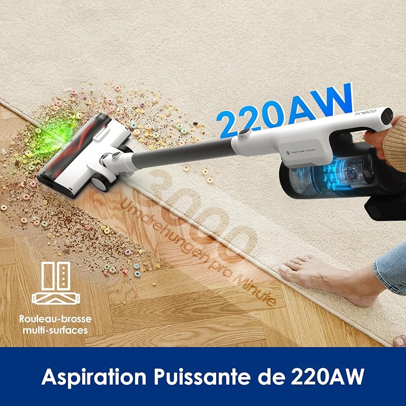 Pure One Station 5 Plus Aspirateur Auto-Vacuum Base 2,5L 70Min 175W