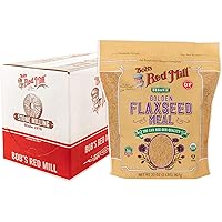 Bob's Red Mill Resealable Organic Golden Flaxseed Meal, 32 Oz (4 Pack)