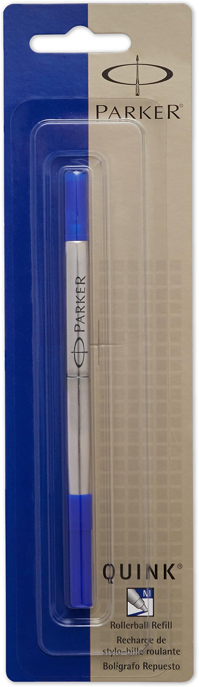 Sanford Parker Refill, Rollerball, Medium Point, 0.7 mm, Blue