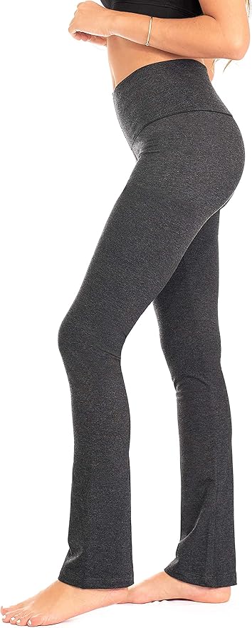 women's fold over yoga pants
