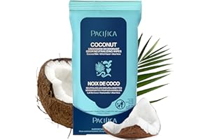 Pacifica Beauty Coconut Milk & Essential Oils Underarm Deodorant Wipes, Helps Remove Odor, Aluminum-Free, Vegan & Cruelty-Free, 30 Wipes (1-Pack)