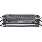 Breville Air Fry/Dehydrate Mesh Baskets | Cook multiple batches with this set of 3 stainless steel baskets | For Smart Oven Air Fryer Pro BOV900 and BOV950