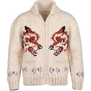 Men's Project Ryan Hail Mary Wolf Cardigan Sweater Knitted Jacket Gosling Cosplay Inspired Jacket