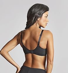 Panache Women's 365 Plunge Bra | Black 38H | Deep V