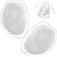 Femerchi Silicone Bra Inserts Pads for Sizes A-D – Breathable, Nonslip Breast Enhancers Inserts – Reusable, Washable Bra Pads