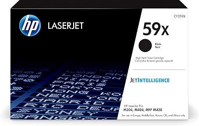HP CF259X 59X High Yield Original LaserJet Toner Cartridge Black 1 Pack