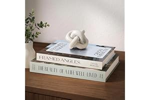 MESMOS Decorative Books - Set of 2 Hidden Storage Boxes for Home Decor, Living Room and Bookshelf Decoration, Coffee Table Bo