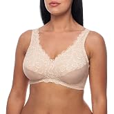 Cotton Mastectomy Bra with Pockets for Prosthesis, Post Surgery