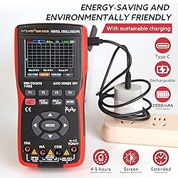 IVOLWIN Handheld Oscilloscope Multimeter, 10MHz