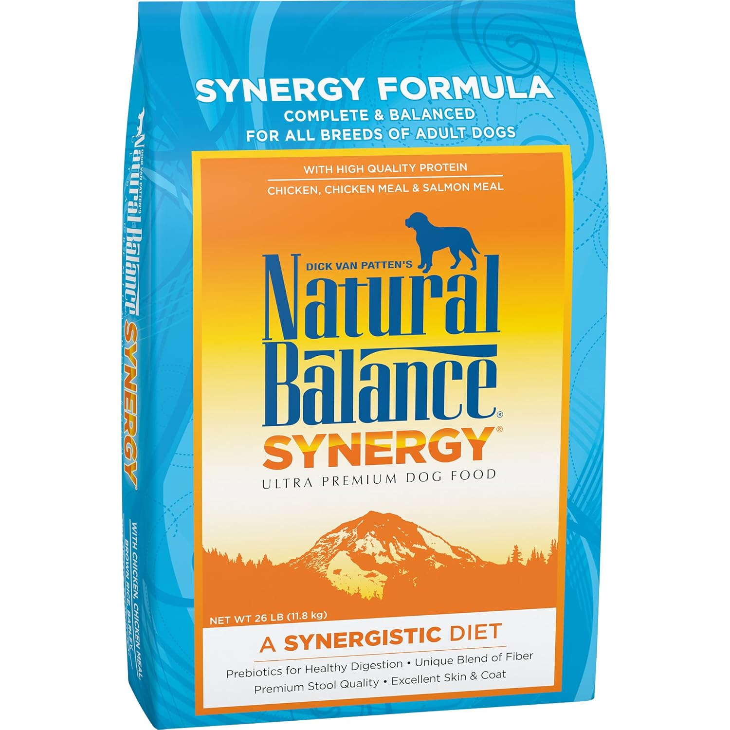 Amazoncom Natural Balance Synergy Ultra Premium Dry Dog Food 26