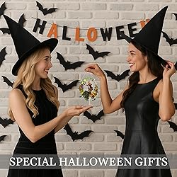 Halloween Faux Stained Glass Ghost Ornaments