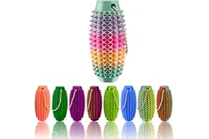 EMEQZOA Upgrade Little Ouchies Pain Stim Fidget 3D Printed Fidget Toys Anxiety Relief Items,Handheld Fidget Toys,Adults & Teens Promotes Focus,Novelty Stress Relief for Christmas Birthday Gifts(Rainbow)