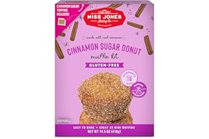MISS JONES BAKING Gluten-Free Cinnamon Sugar Donut Muffin Kit