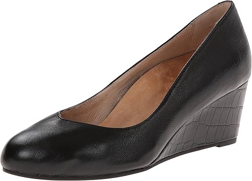 vionic antonia womens leather wedge