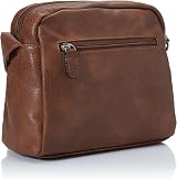 Envy Women's Suzie Plain Tan Medium Shoulder Bag Multiple Pockets Adjustable view 2