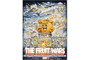 The Fruit Wars: The Vitamin-Packed Colouring Book That Tells It All -Part 1-