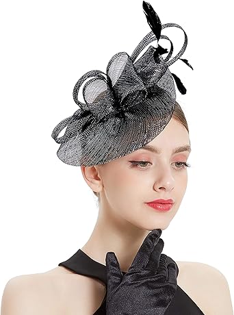 feather fascinator hat