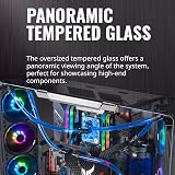 Cooler Master MasterFrame 700 Open Air ATX Case Tempered Glass VESA Mount Test view 5