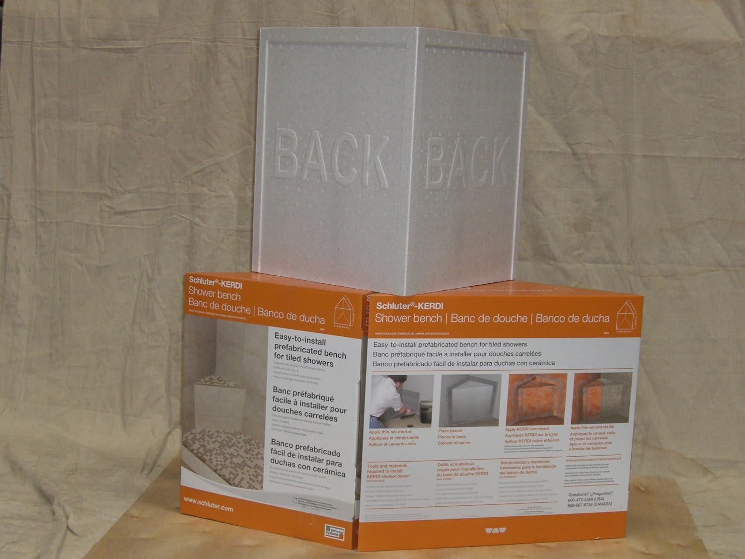 Sb41 Schluter Kerdi Shower Sb Shower Bench Triangular 16 W